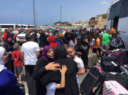 بالصور: عودة الفوج الرابع والأخير من معتمري مدينة يافا إلى ديارهم سالمين 